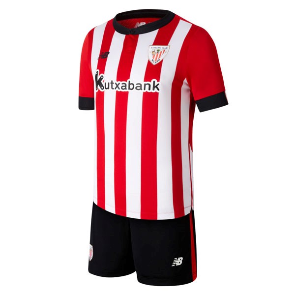 Camiseta Athletic Bilbao Replica Primera Ropa Niños 2022/23